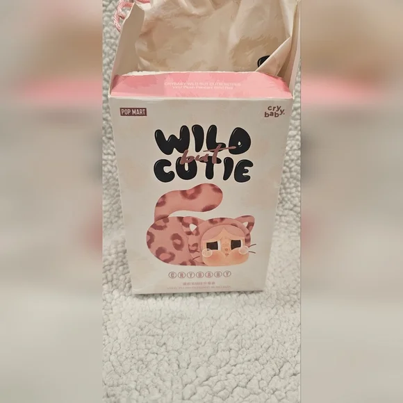 Pop Mart Crybaby Wild but Cutie Series – Denim Cutie Vinyl Plush Pendant - Picture 3 of 5